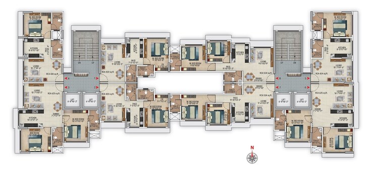 Kamla Ridhima Floor Plans 2