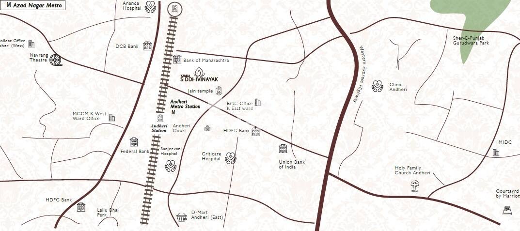 Kamla Siddhivinayak Location Image