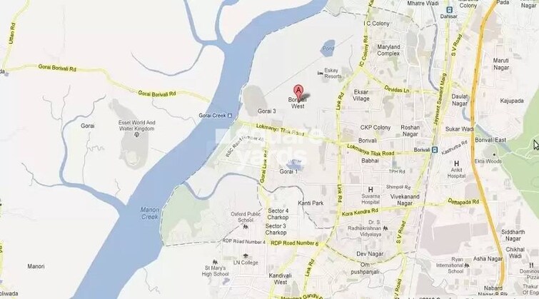 Kanakia Country Park Location Image