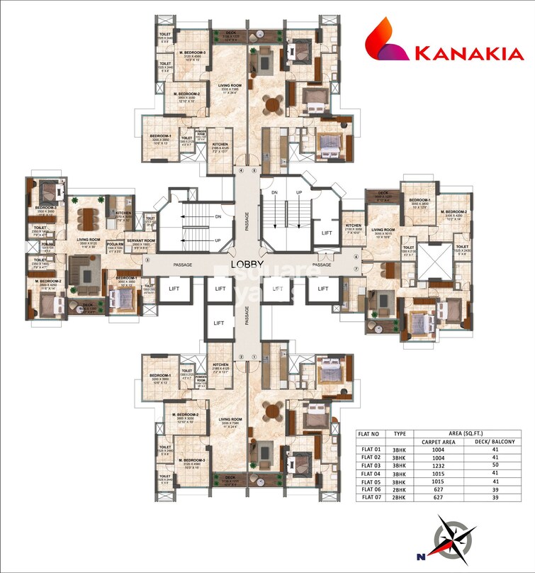 Kanakia Silicon Valley Floor Plans 1