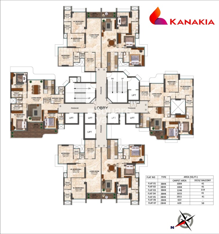 Kanakia Silicon Valley Floor Plans 2