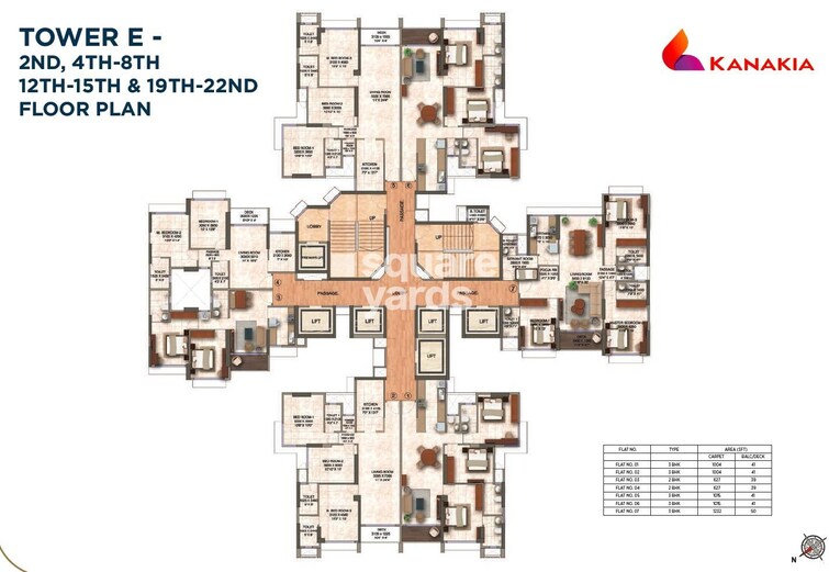 Kanakia Silicon Valley Floor Plans 3