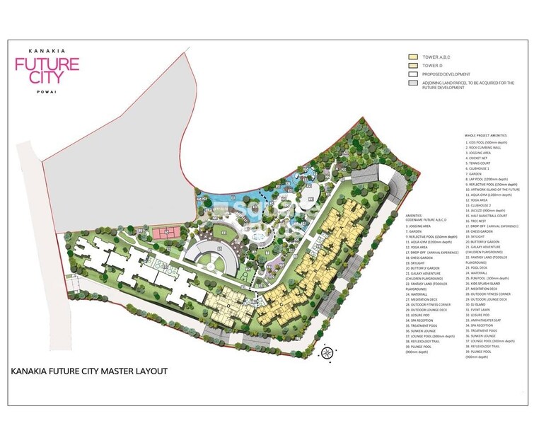 Kanakia Silicon Valley Master Plan Image
