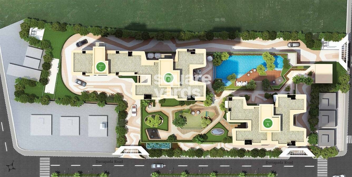 Kanakia Spaces Aroha Master Plan 1