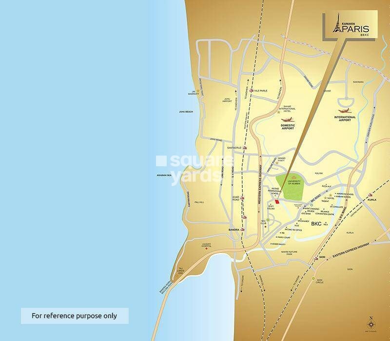 Kanakia Spaces Paris Location Image