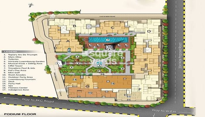 Kanakia Spaces Park Master Plan Image