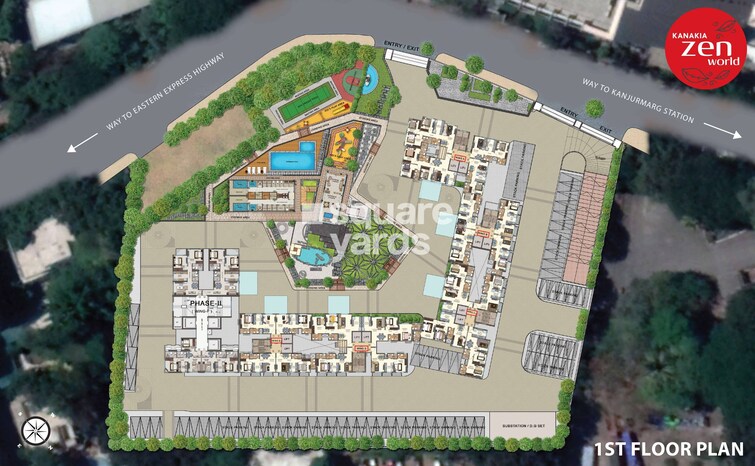 Kanakia Spaces Zen World Phase 2 Master Plan Image