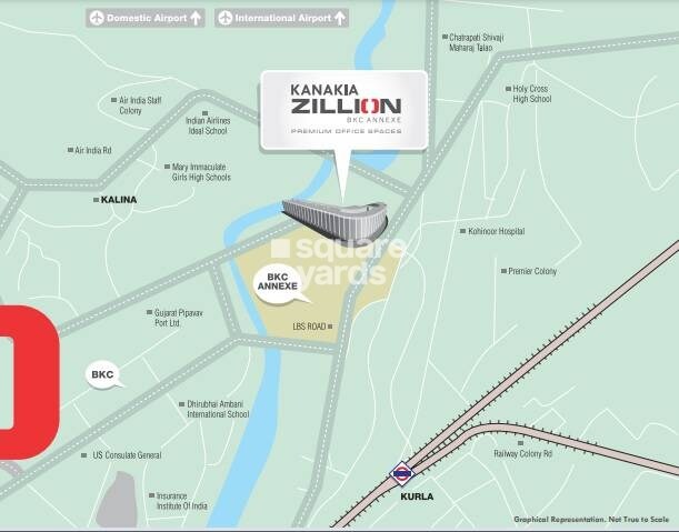 Kanakia Zillion Location Image