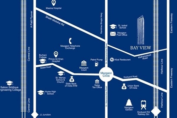 Kapil Bayview Location Image