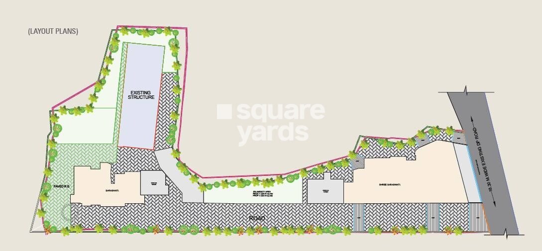 Karmvir Saraswati Apartment Master Plan Image