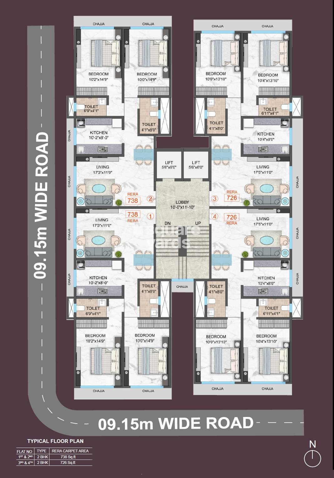 Kasturi Milan Floor Plans