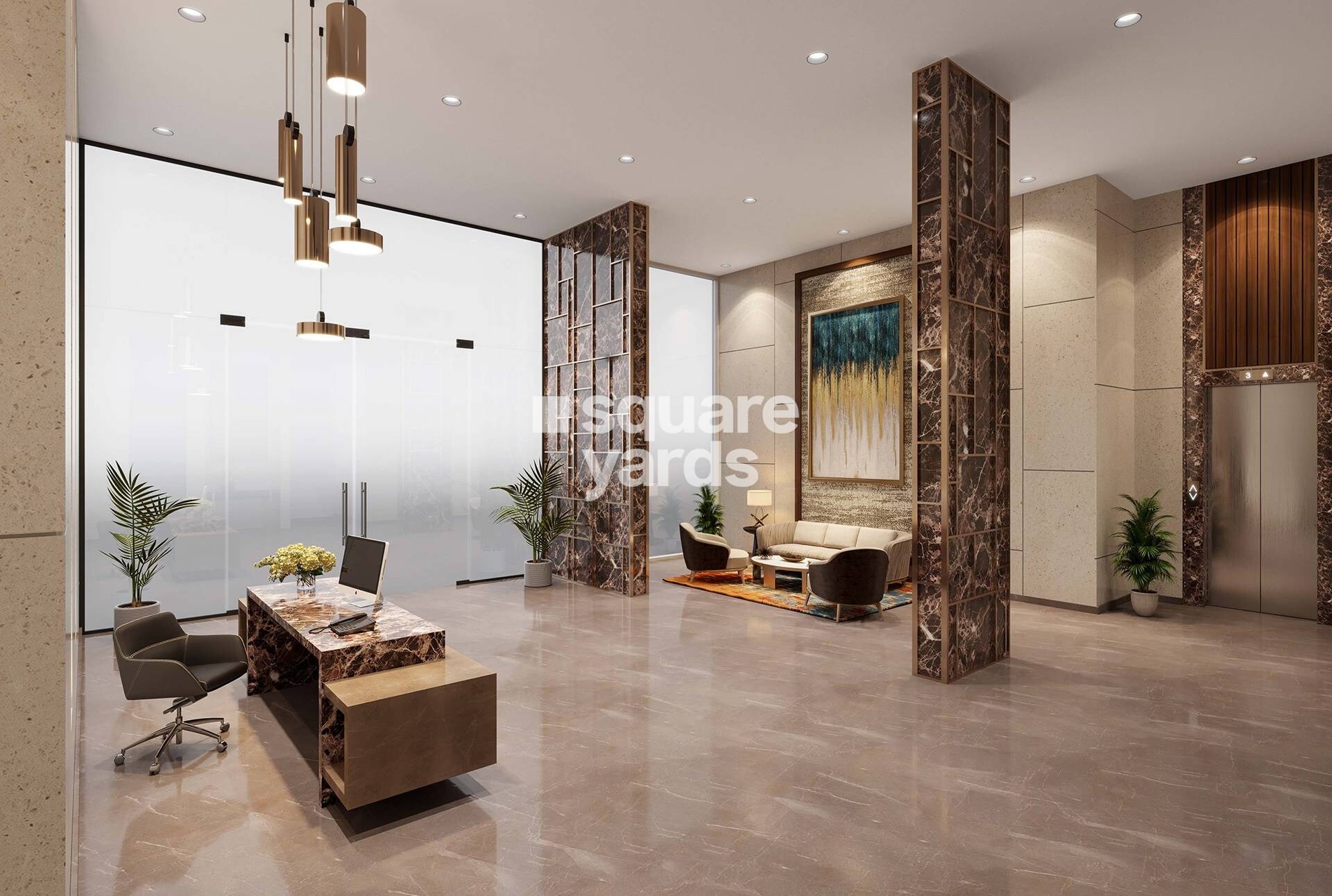 Kaustubh Vanrai Lift Lobby Image