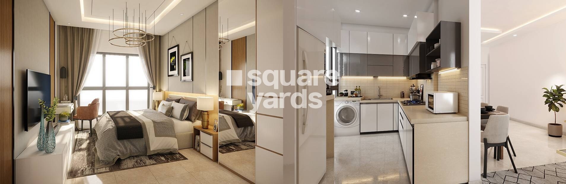 Kaustubh Vistaris Apartment Interiors