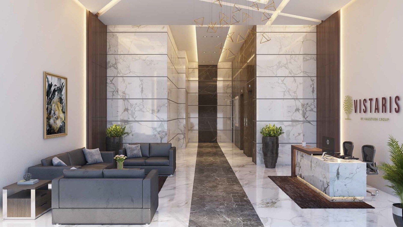 Kaustubh Vistaris Lift Lobby Image