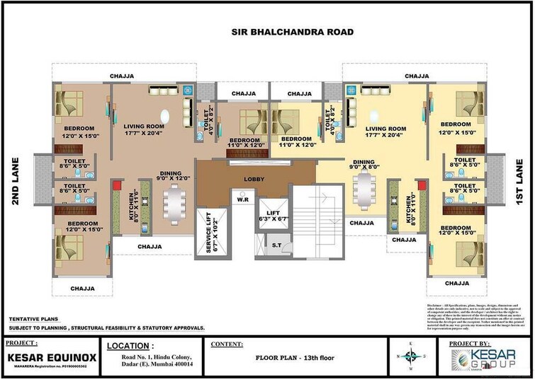 Kesar Equinox Floor Plans