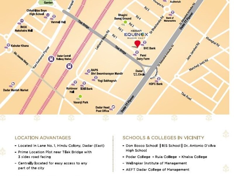 Kesar Equinox Location Image