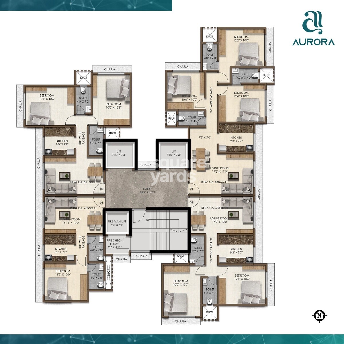 Kesar Niketan Floor Plans 1