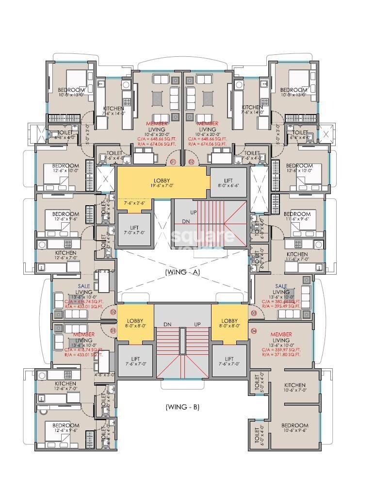 Kesar Ridhi Sidhi Floor Plans 2