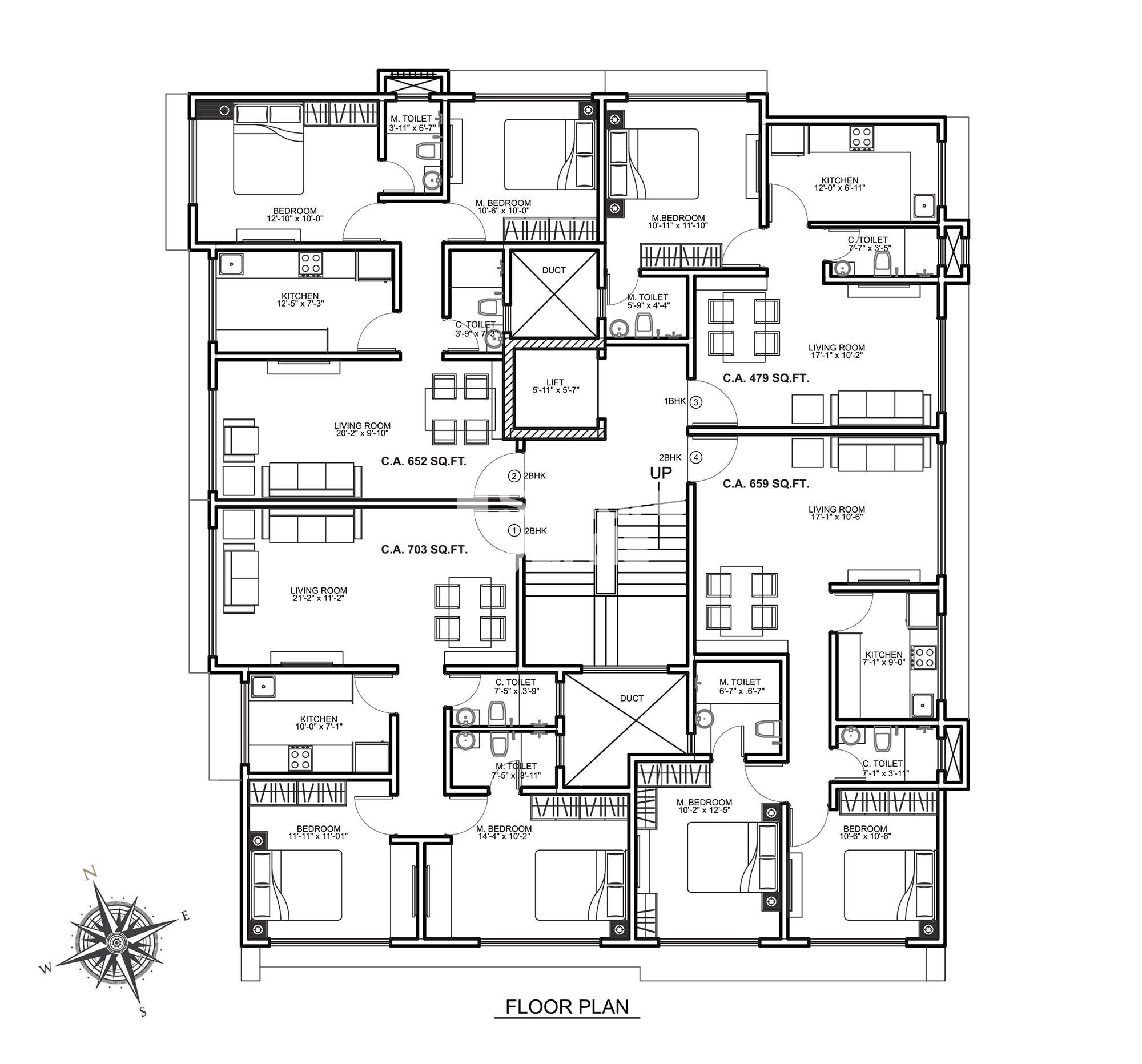 Khandelwal Saraswati Sadan Floor Plans