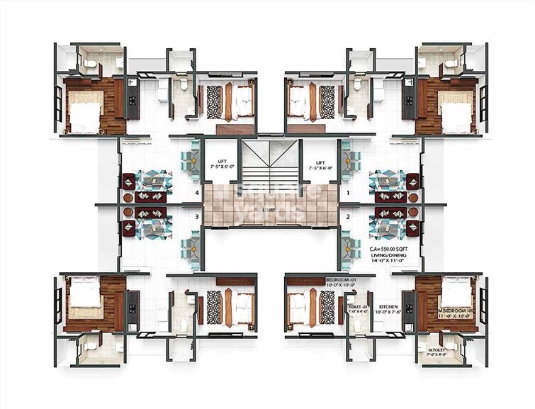Khoker Royale Floor Plans