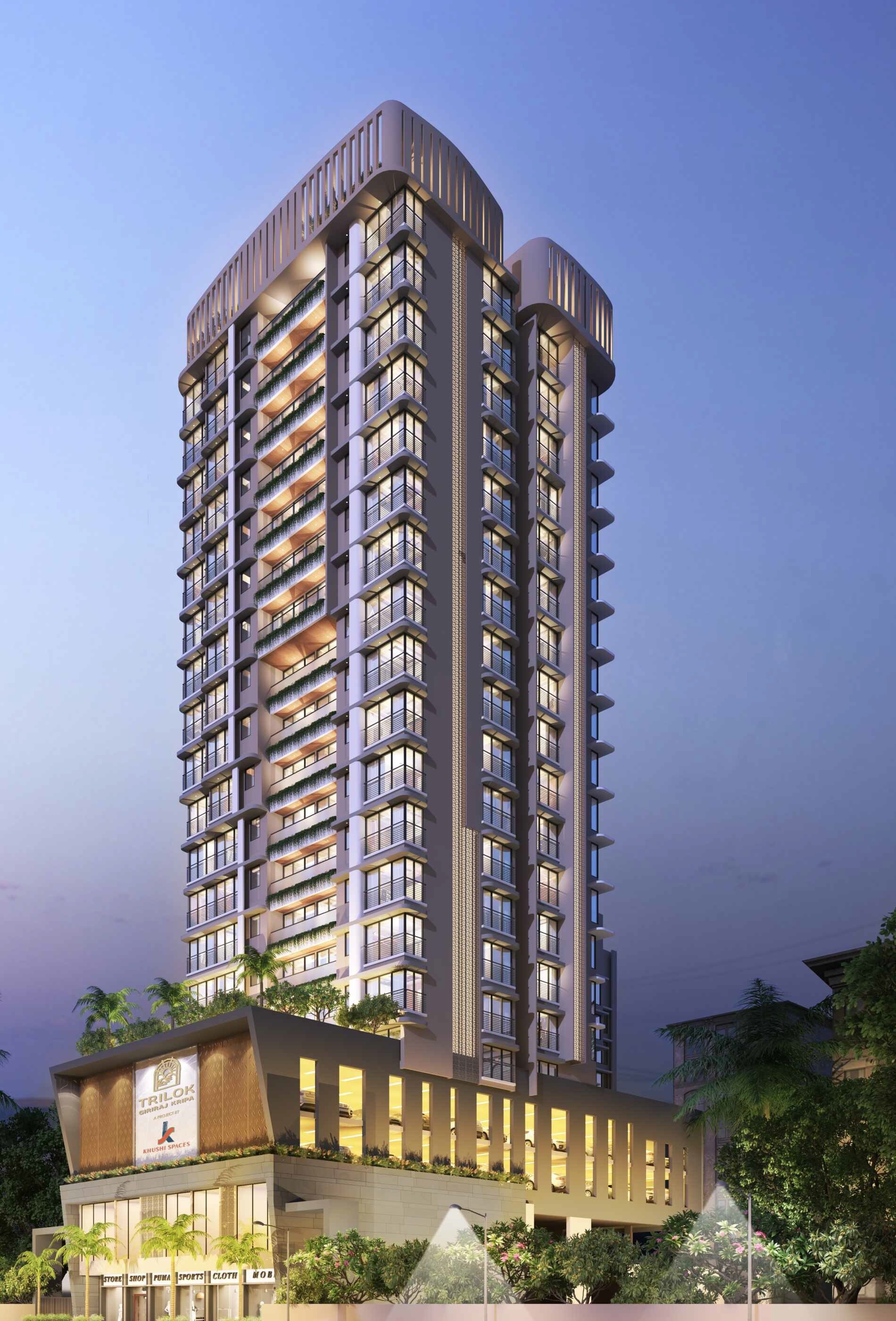 Khushi Trilok Giriraj Kripa Apartment Exteriors