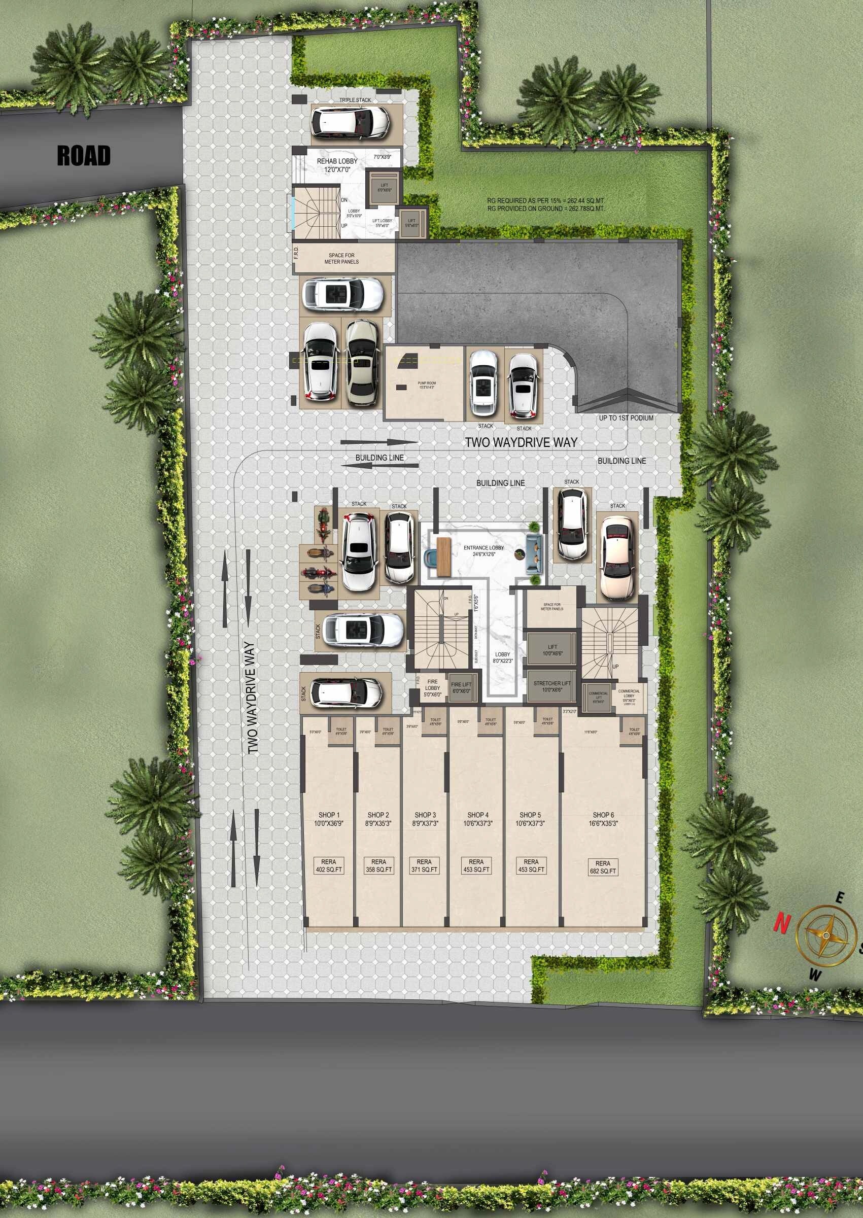 Khushi Trilok Giriraj Kripa Master Plan Image