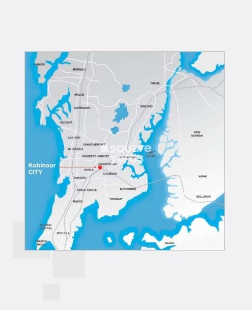 Kohinoor City Phase I Location Image