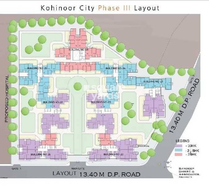 Kohinoor City Phase III Master Plan Image
