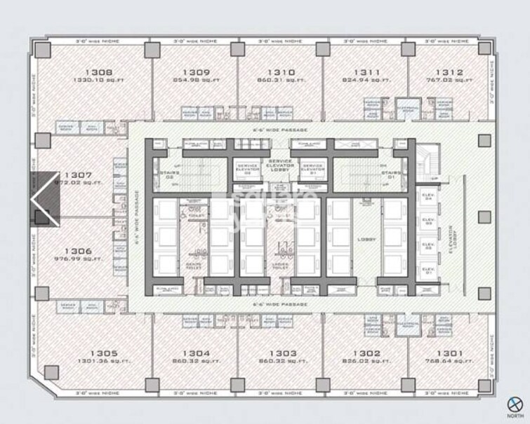 Kohinoor Square Phase 2 Floor Plans