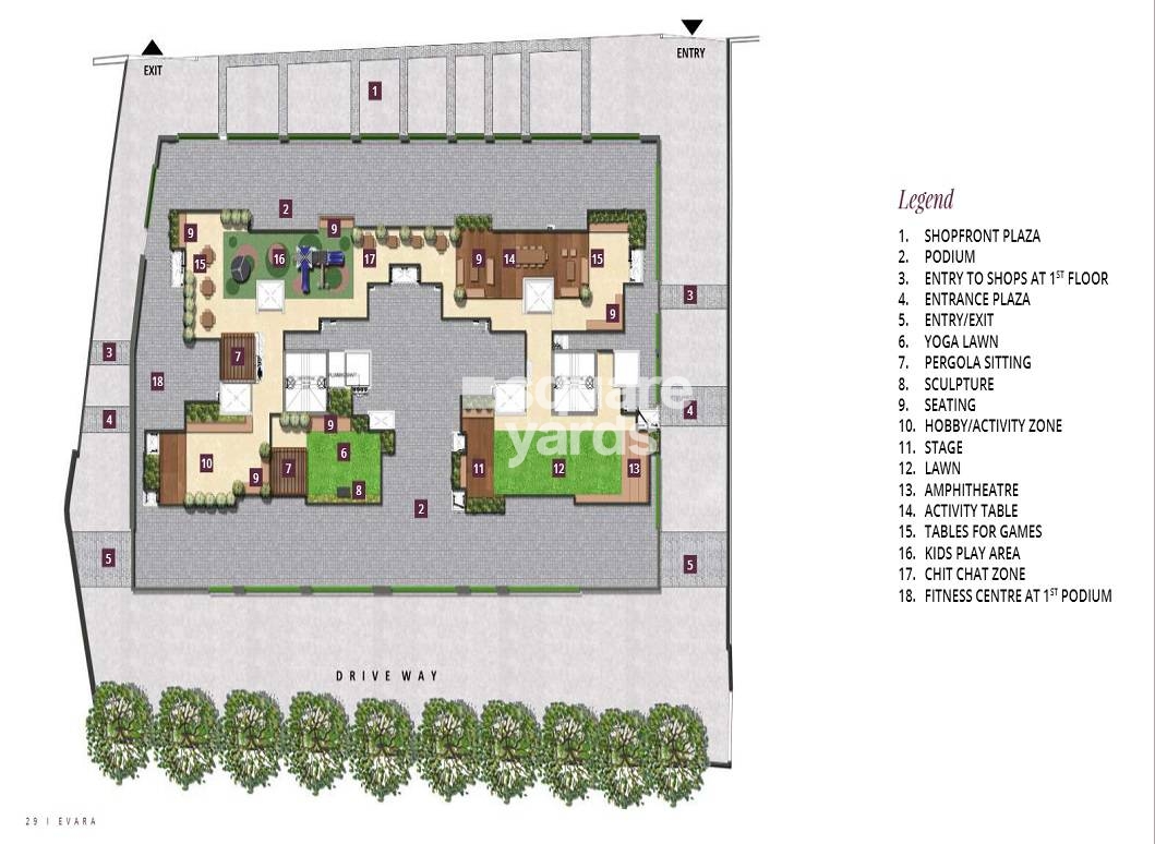 Kolte Patil Evara Master Plan Image