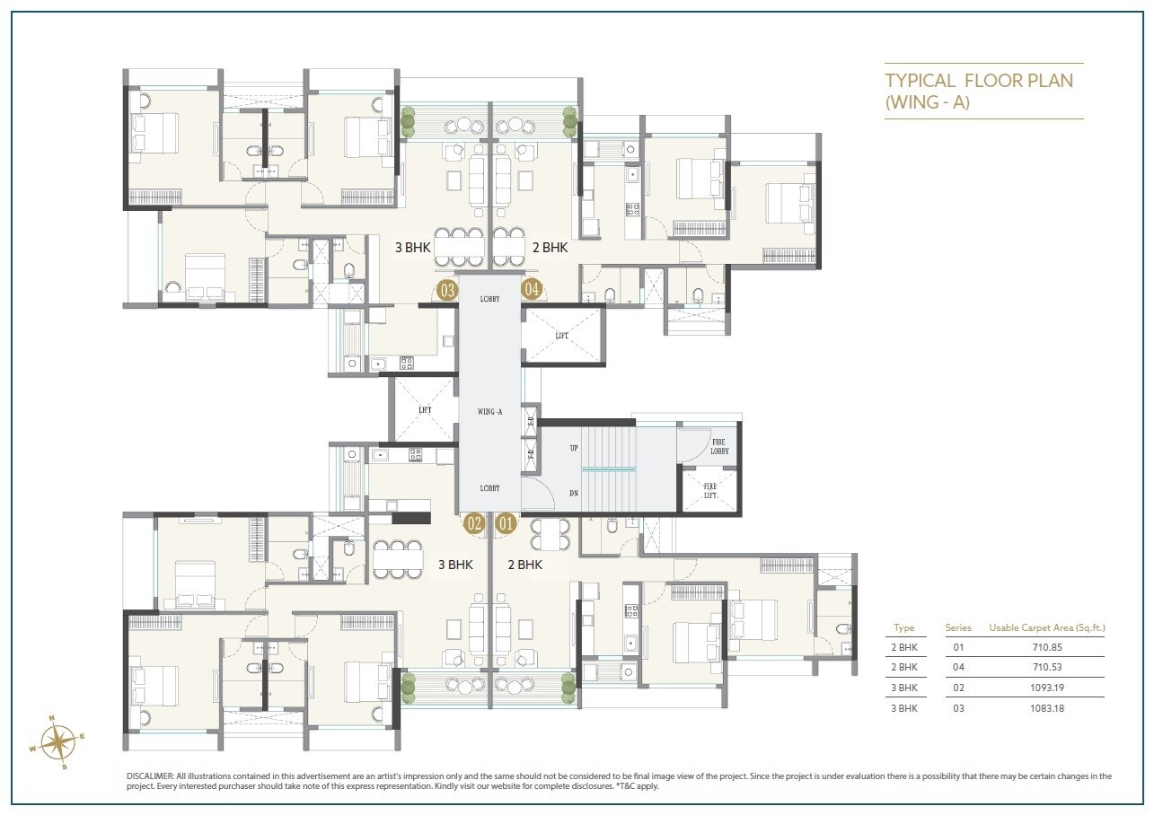 Kolte Patil Serenova Floor Plans 3