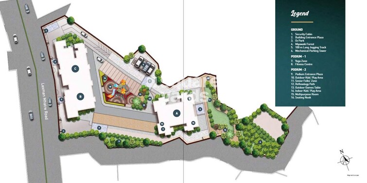Kolte Patil Vaayu Master Plan Image