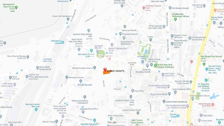 Komal Aurum Heights Location Image