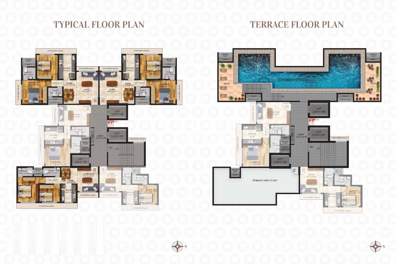 Konark J24 Mahavir Nagar CHS Floor Plans