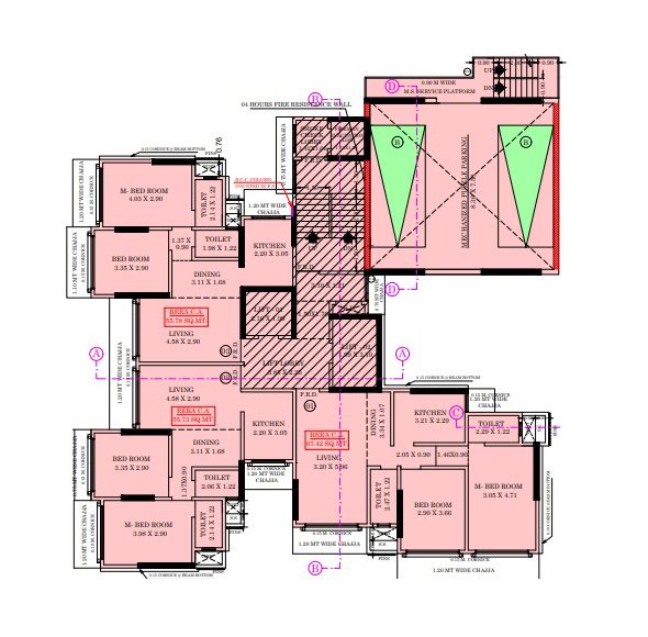 Konark Modern Roop Kamal CHS Floor Plans