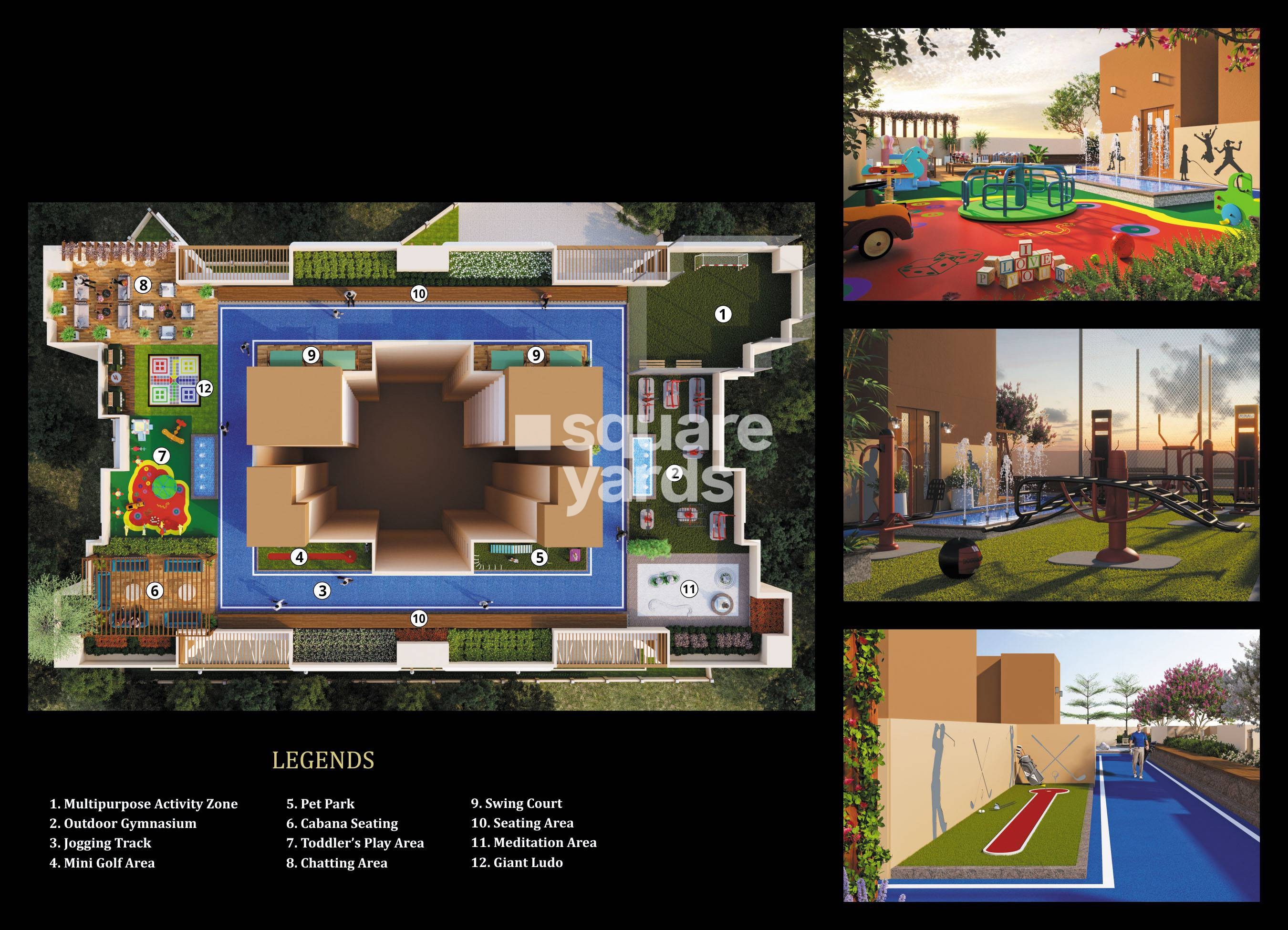 Konark Zen Gardens Amenities Features