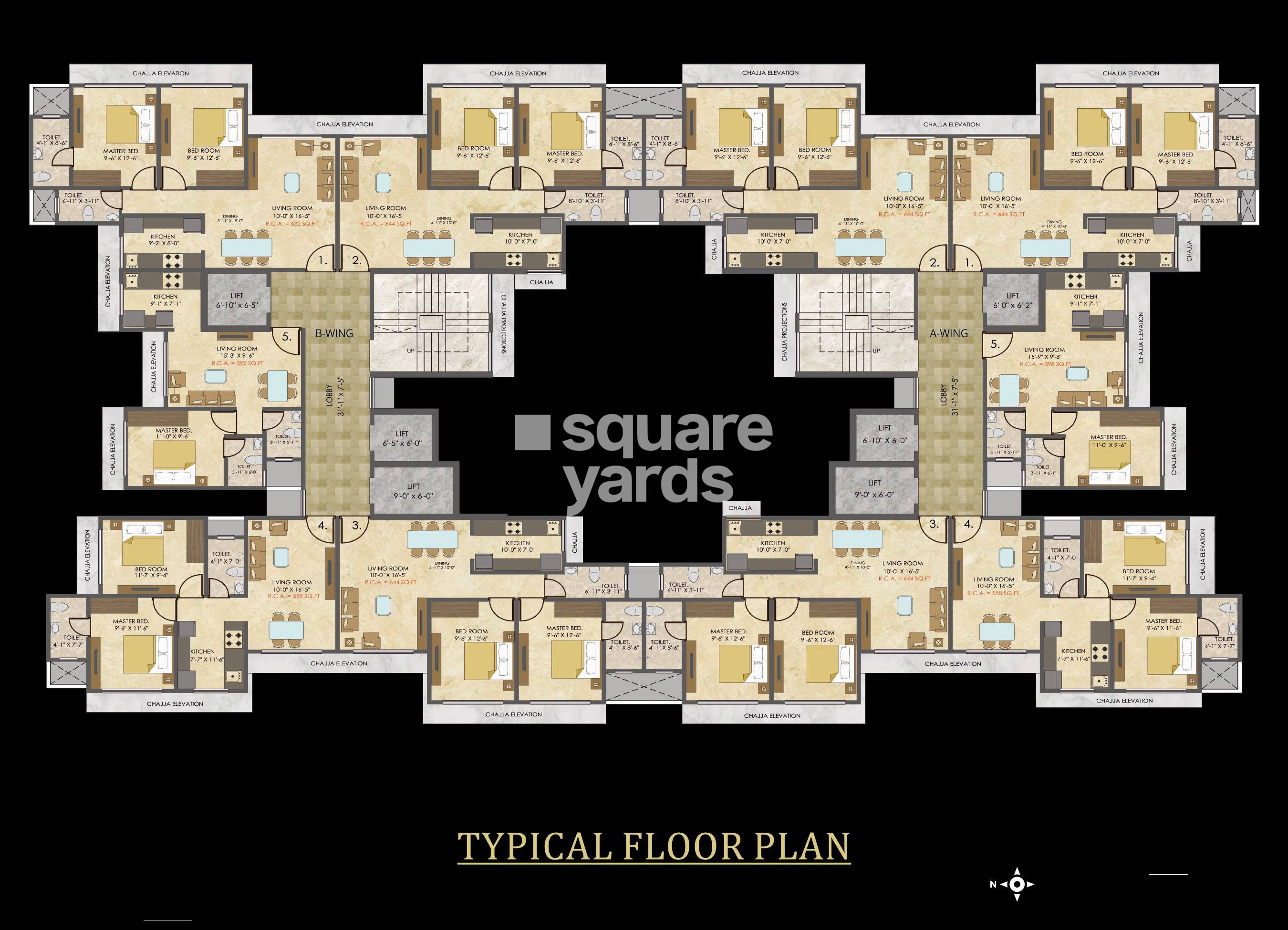 Konark Zen Gardens Floor Plans