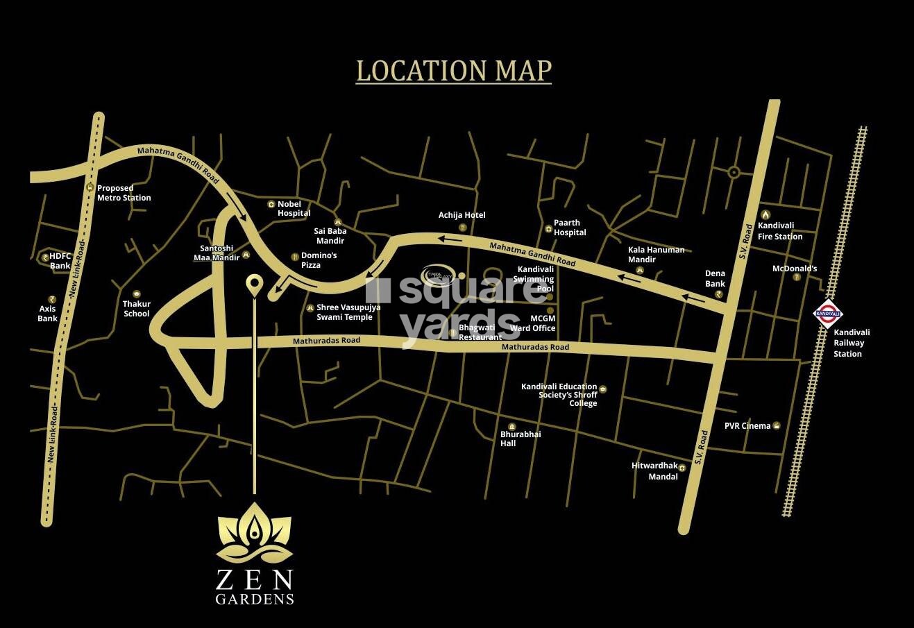 Konark Zen Gardens Location Image