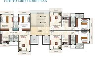 Kosmos Vinayak Tower Floor Plans