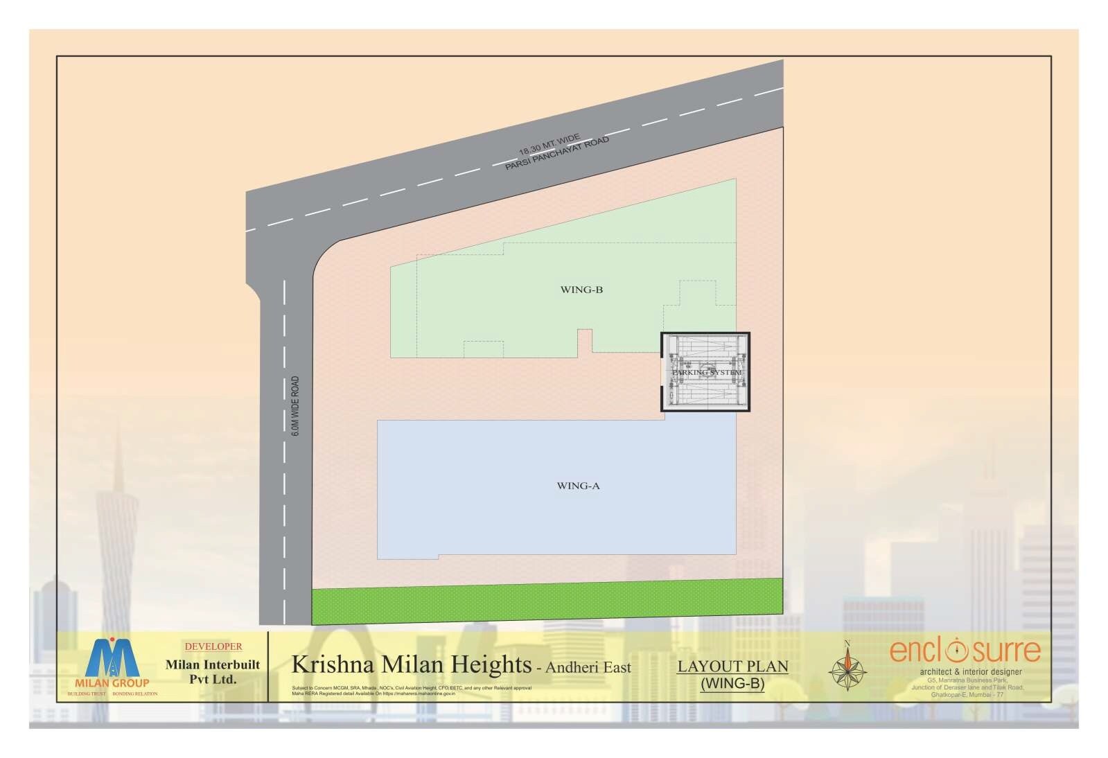 Krishna Milan Heights Master Plan 1