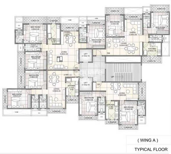 Krishna Residency Andheri Floor Plans