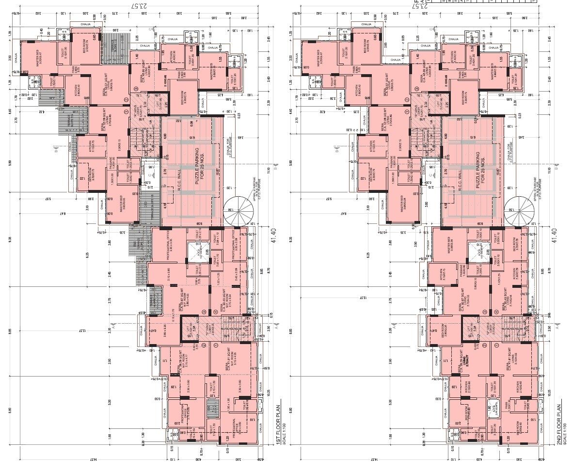 Krutishil Borivali Pushpa CHSL Floor Plans