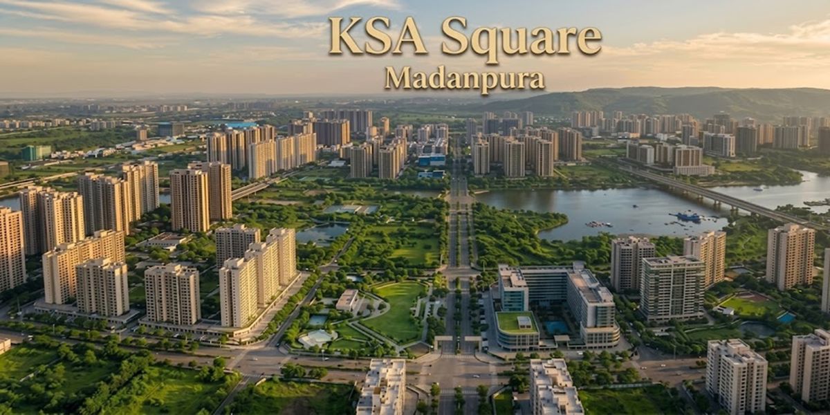 KSA Square residential project in Madanpura