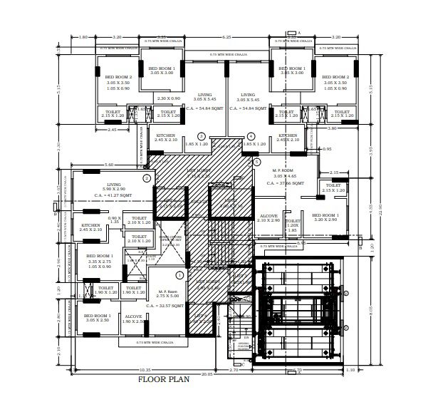 Kshitij Omkar Floor Plans