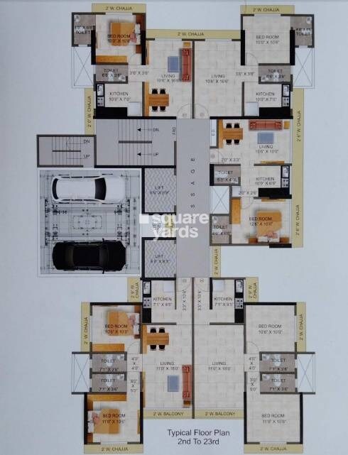 Kuber Heights Floor Plans