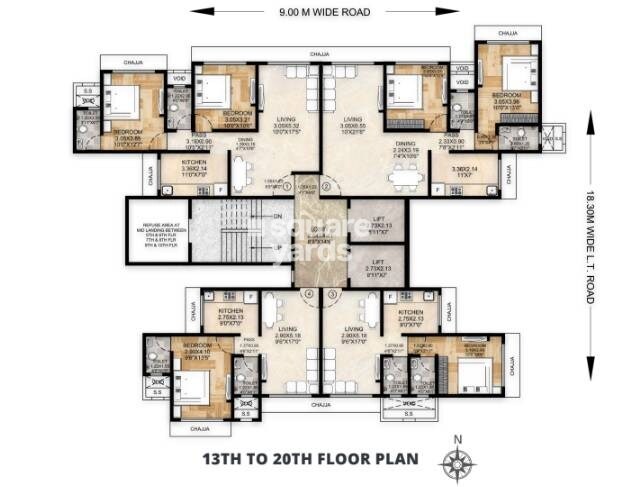 Kuber Palace Floor Plans