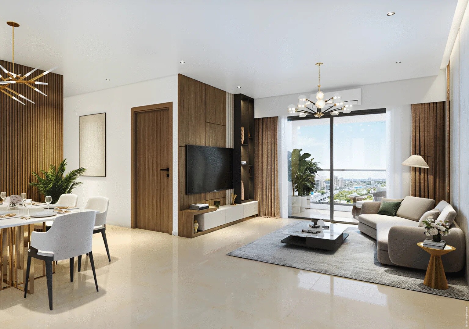 Kumar Mangrove Apartment Interiors 3