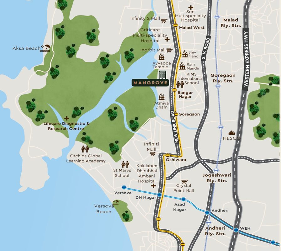 Kumar Mangrove Location Image 2