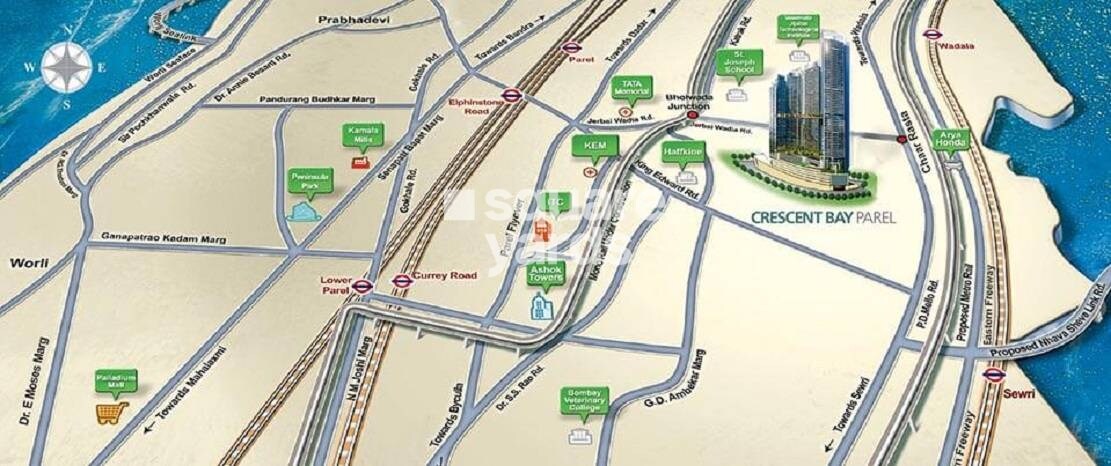 LnT Crescent Bay T3 Location Image