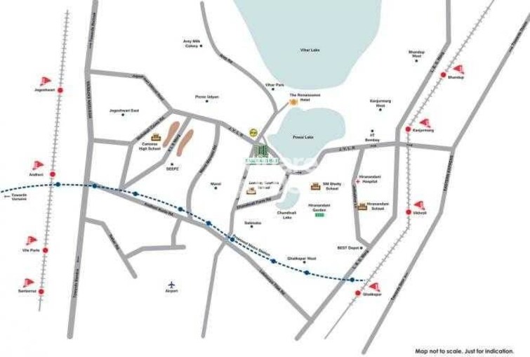 L&T Emerald Isle Location Image